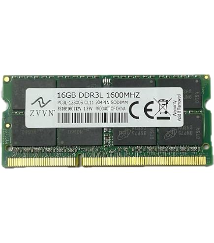 Amazon.co.jp: EMMCRAM 16GB DDR3 ノートパソコン RAM 1600MHz SODIMM